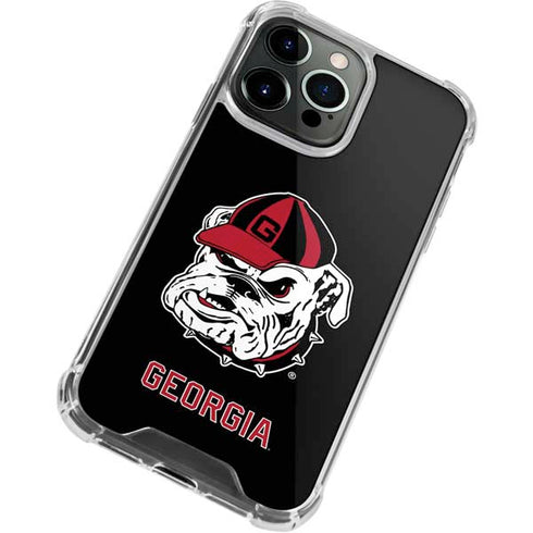 University of Georgia Bulldogs Mascot iPhone 14 Pro Clear Case